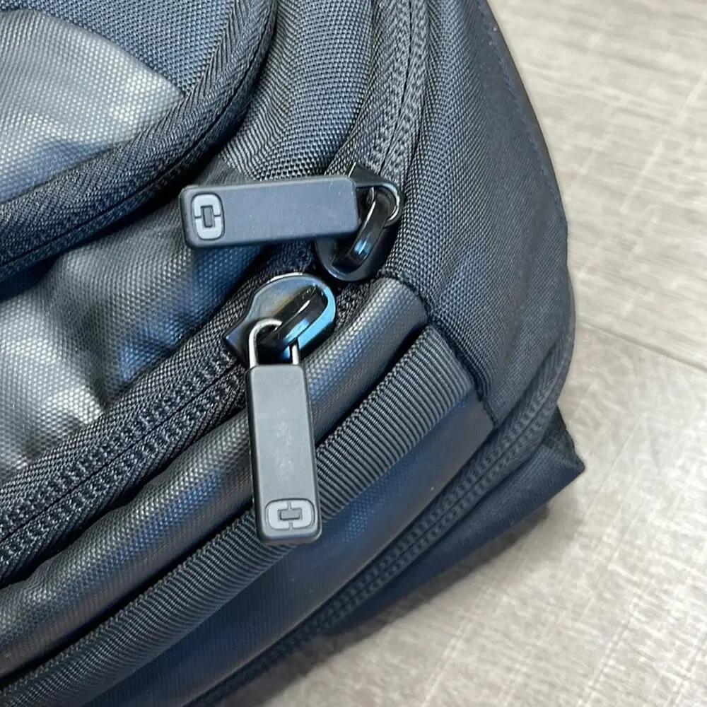 OGIO Black Multi Pocket Passed Straps Backpack